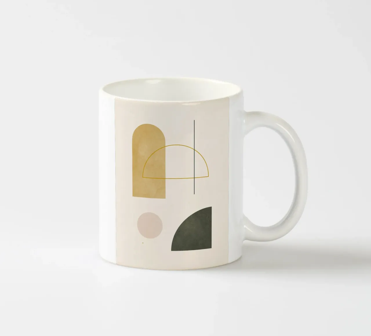 Geometrico minimale 56 tazza in ceramica da Gaite
