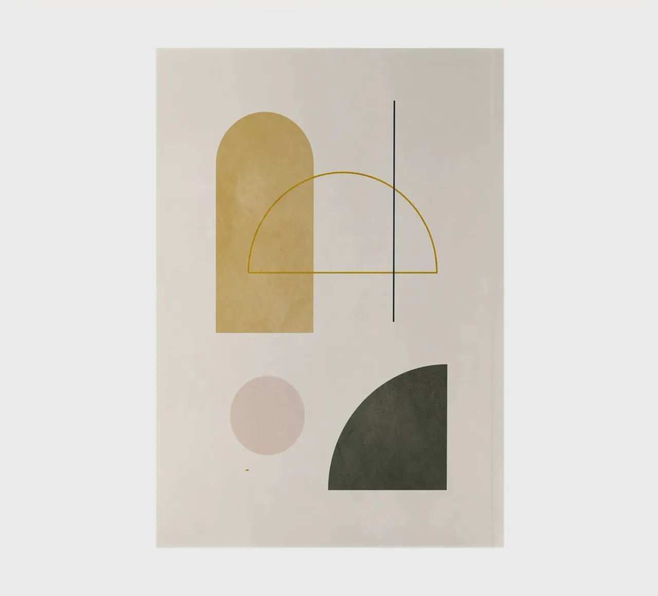 Minimal Geometric 56 notebook by Gaite