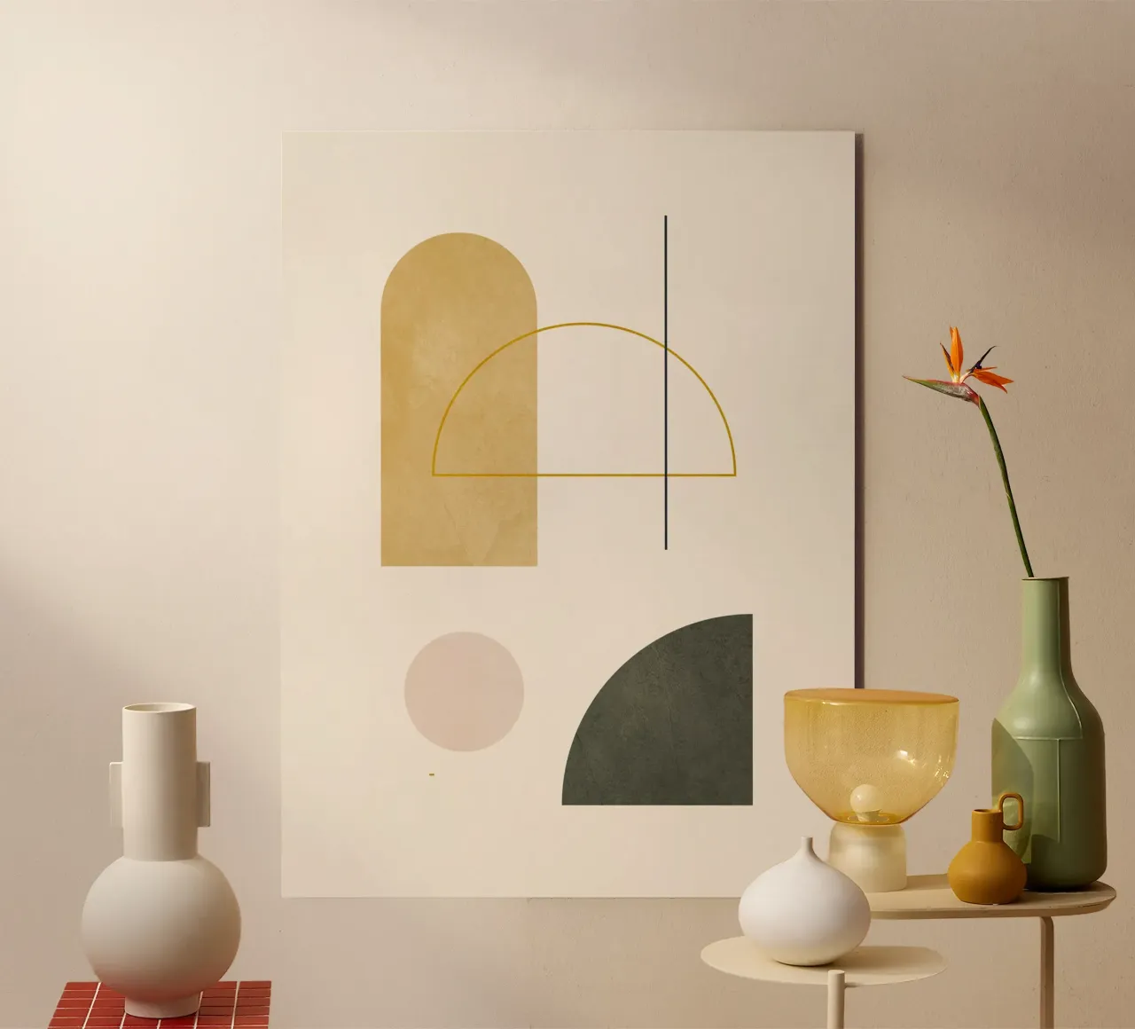 Geometrico minimale 56 alluminio dibond da Gaite