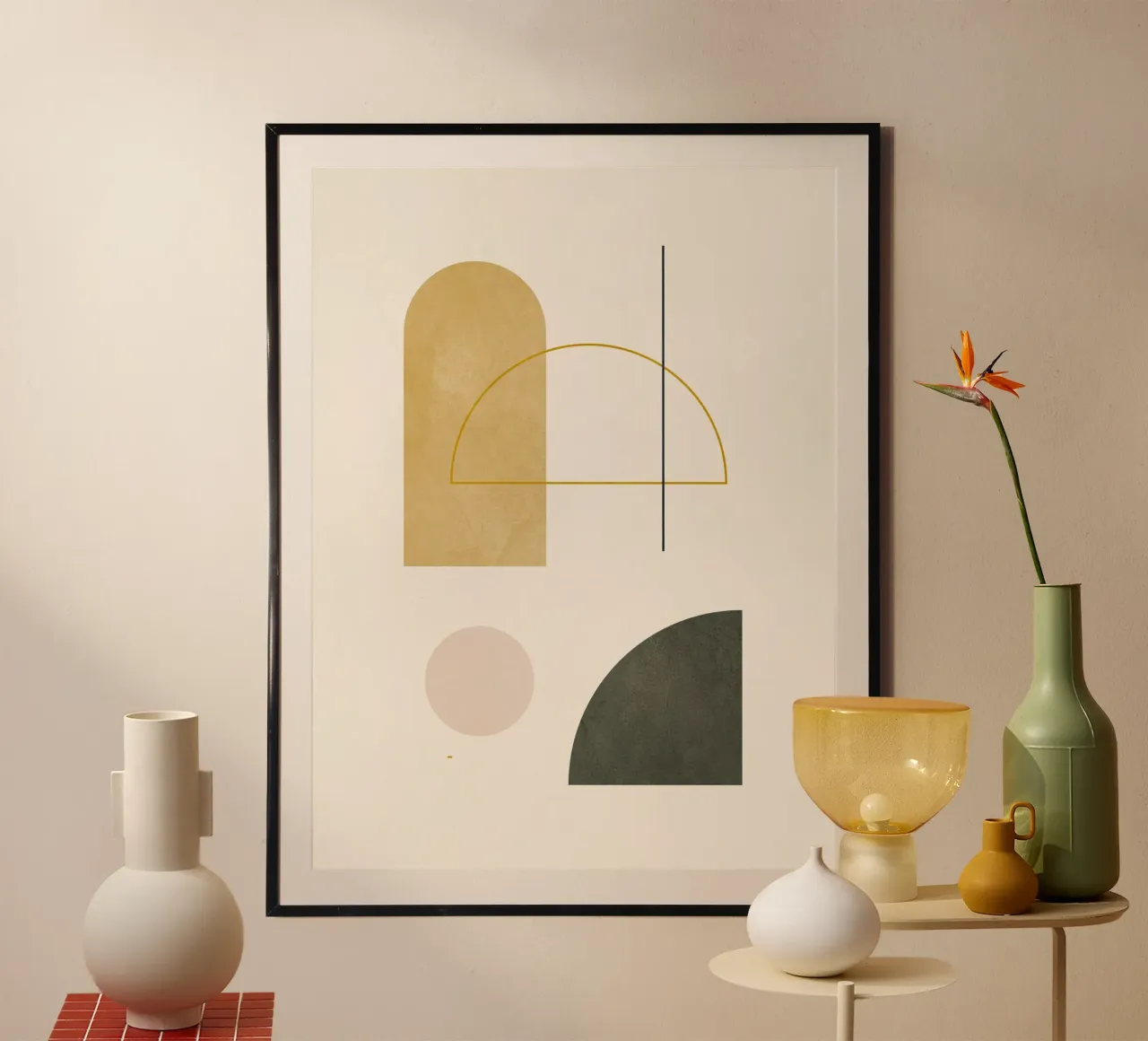 Geometrico minimale 56 carta hahnemühle da Gaite