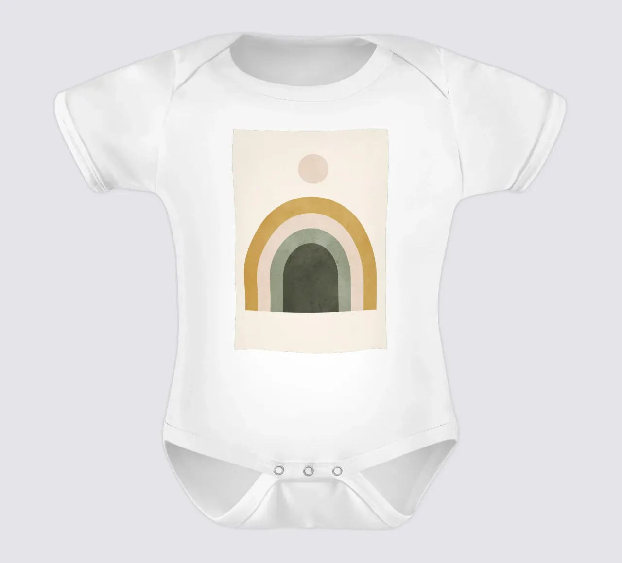 Geometrico minimale 54 body neonato maniche corte da Gaite