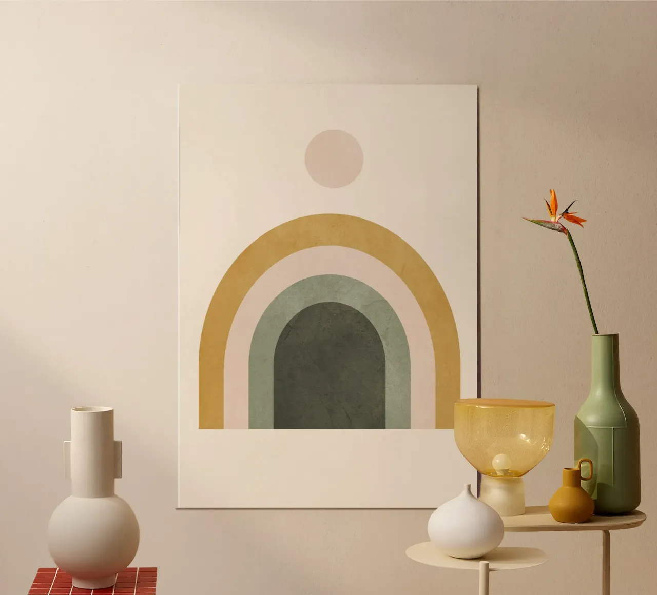 Geometrico minimale 54 carta hahnemühle da Gaite