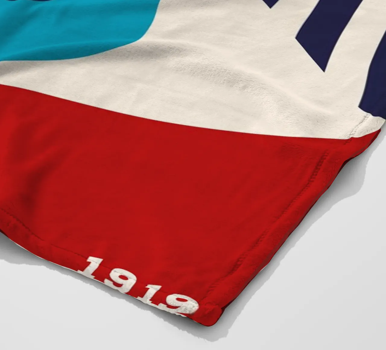 Mostra Bauhaus 1919 - Grafica retrò in colori primari coperta in pile da Whole©