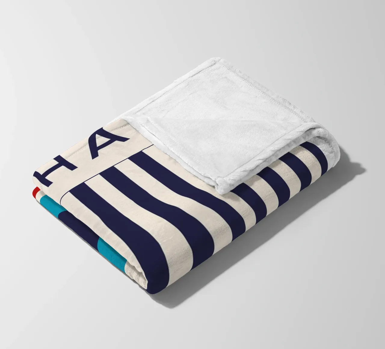 Mostra Bauhaus 1919 - Grafica retrò in colori primari coperta in pile da Whole©