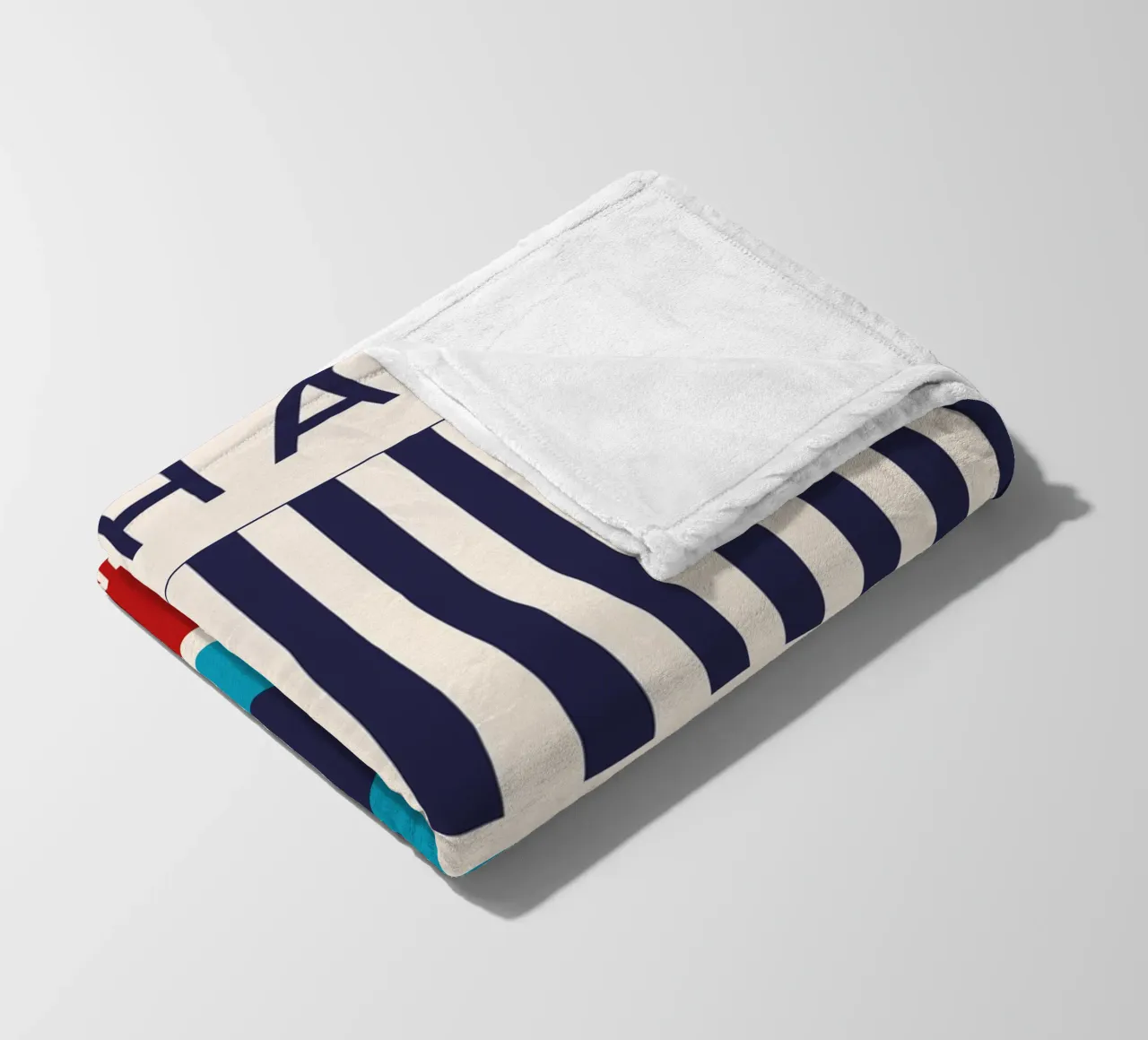 Mostra Bauhaus 1919 - Grafica retrò in colori primari coperta in pile da Whole©