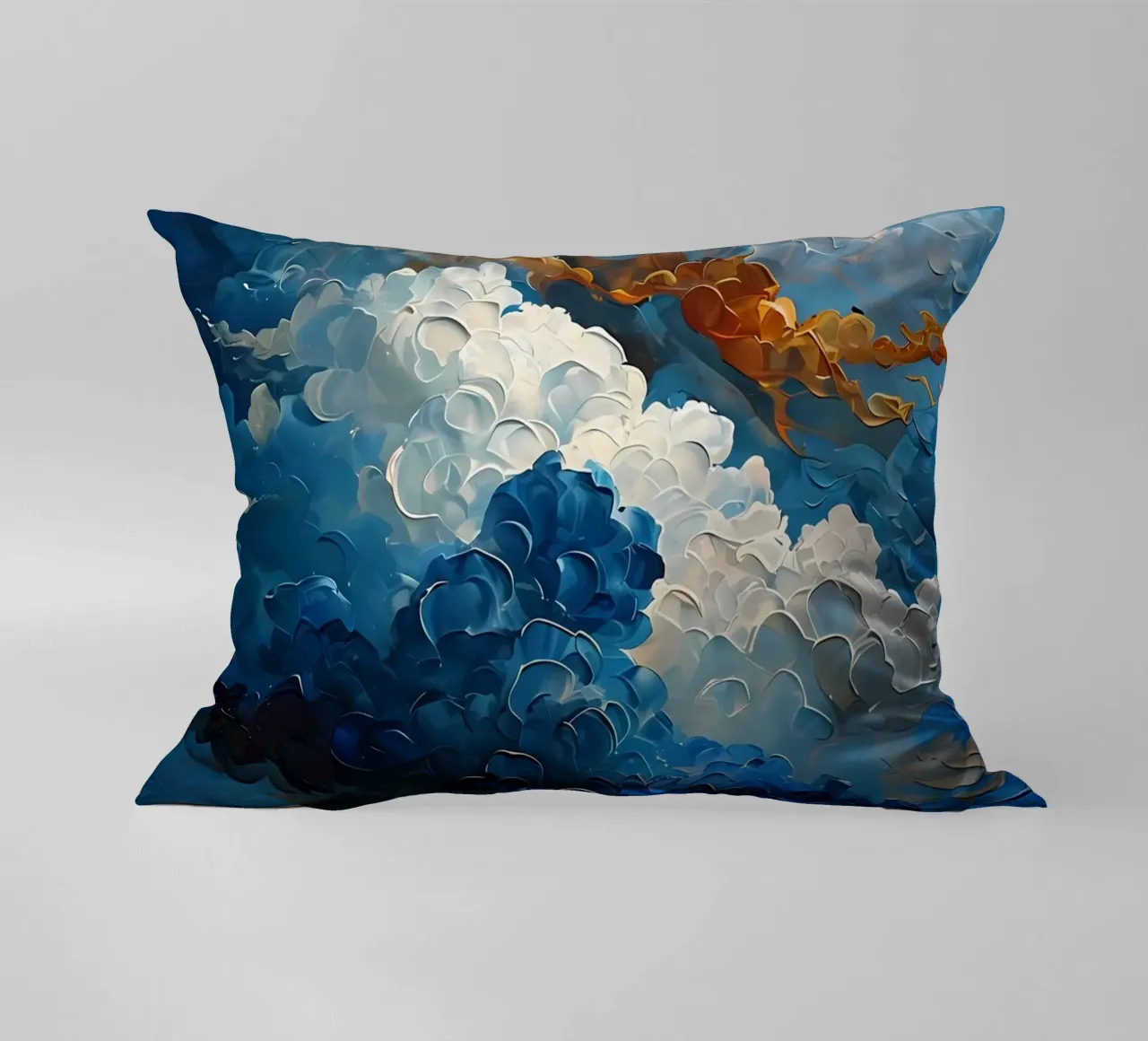 Paesaggio marino in tempesta cuscino da Artistic-shop
