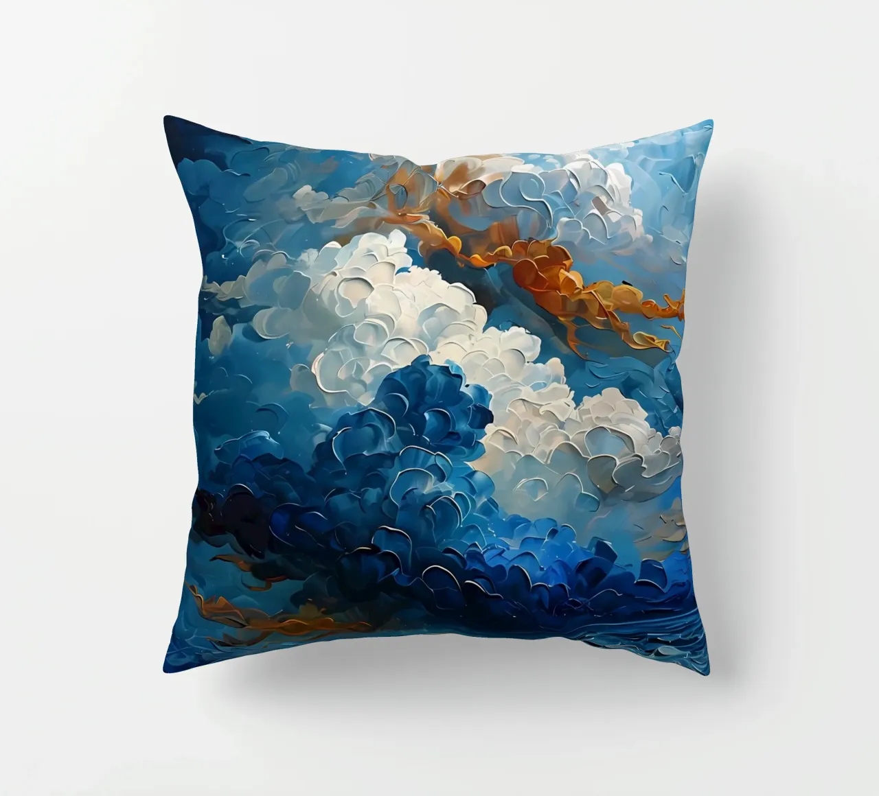 Paesaggio marino in tempesta cuscino da Artistic-shop