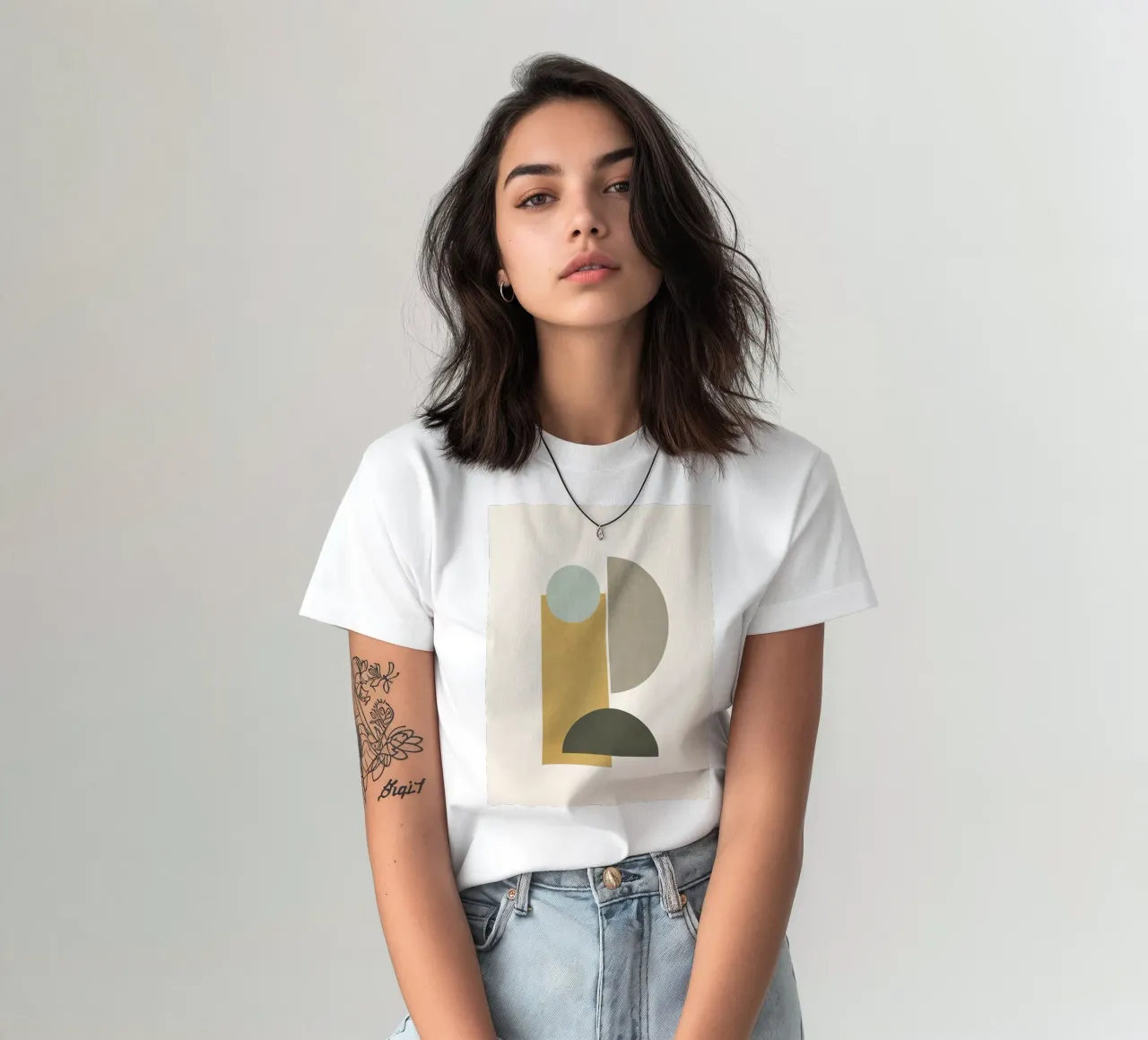 Minimal Geometric 52 t-shirt by Gaite
