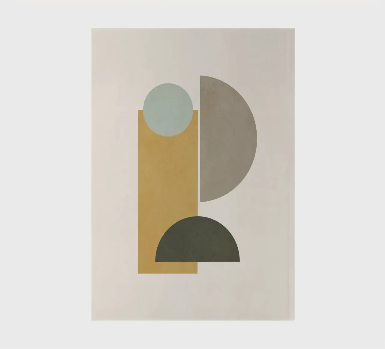 Minimal Geometric 52 notebook by Gaite