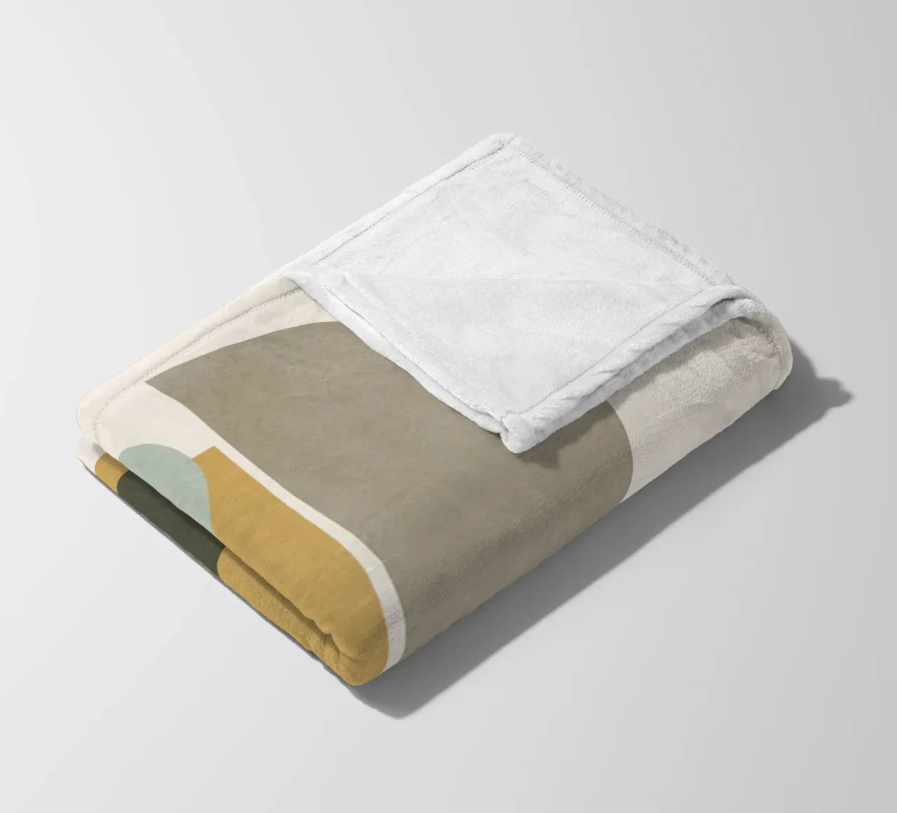 Geometrico minimale 52 coperta in pile da Gaite