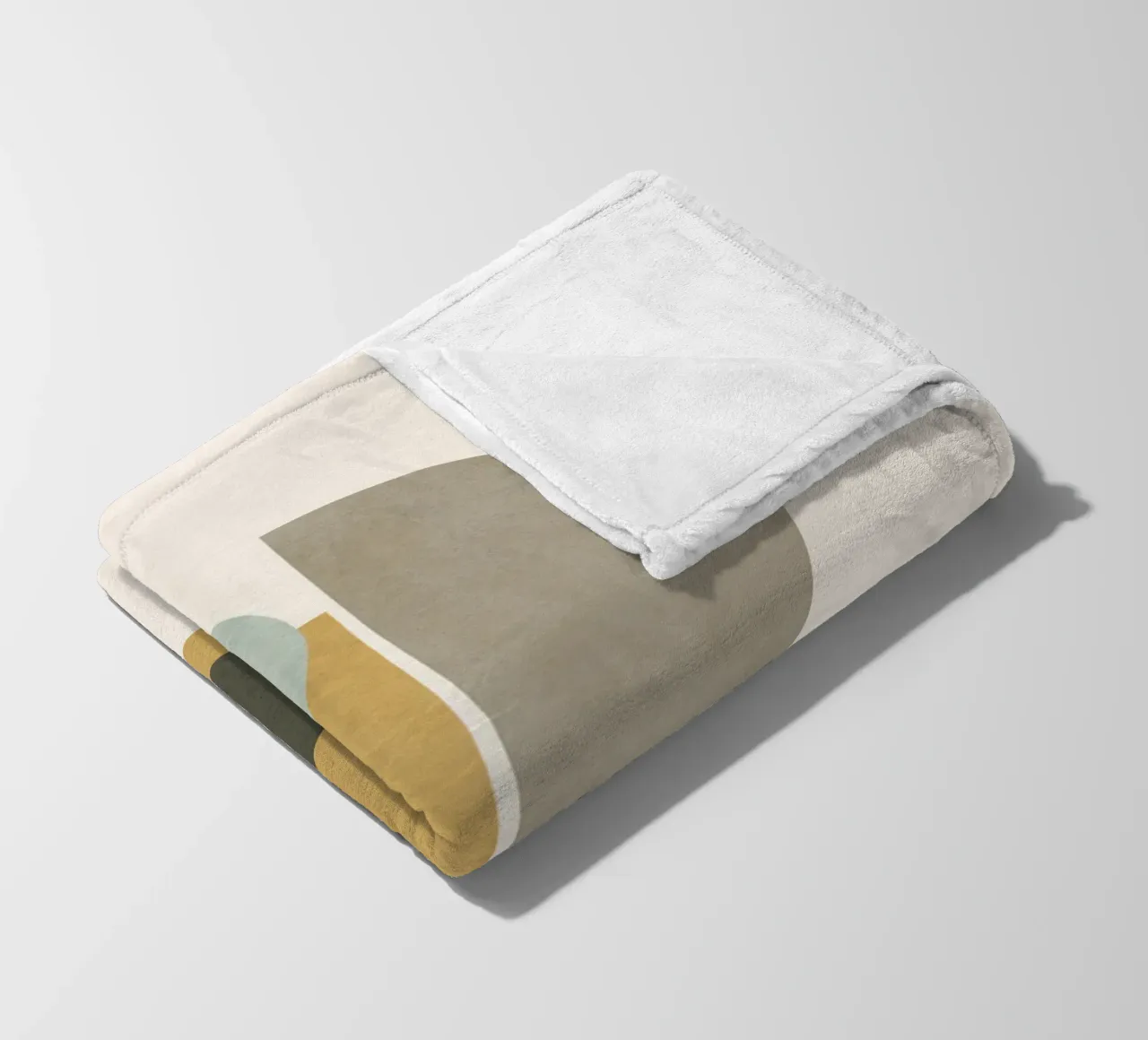 Geometrico minimale 52 coperta in pile da Gaite
