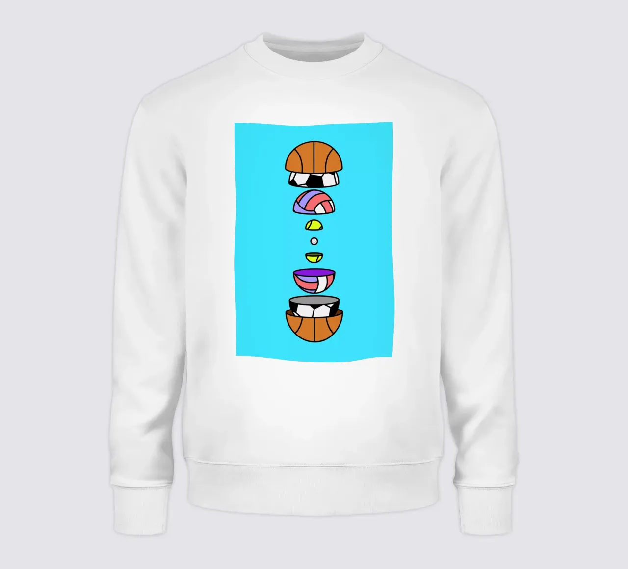 Big Balls felpa da Jan Luzar