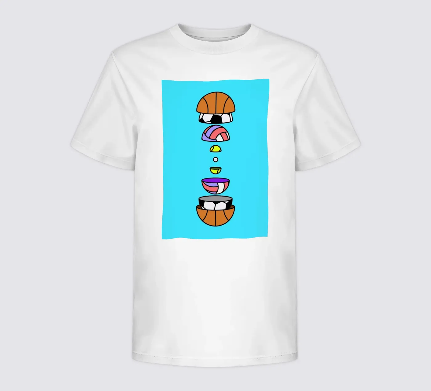 Big Balls - Amore per gli sport con la palla t-shirt bambini da Jan Luzar