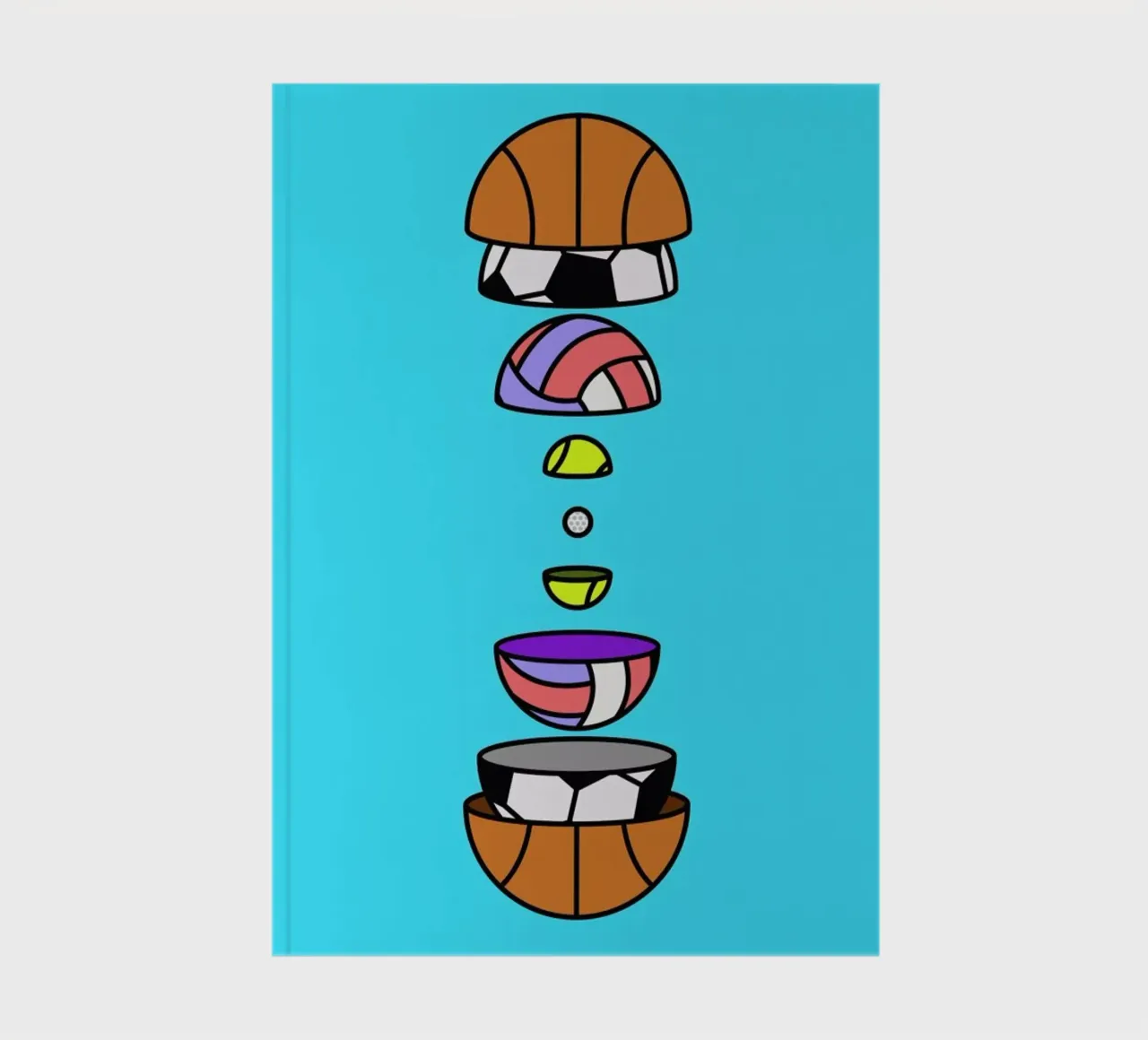 Big Balls notebook by Jan Luzar