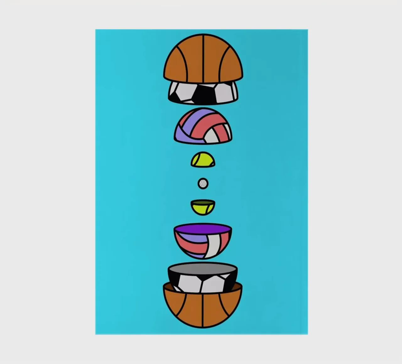 Big Balls notebook by Jan Luzar