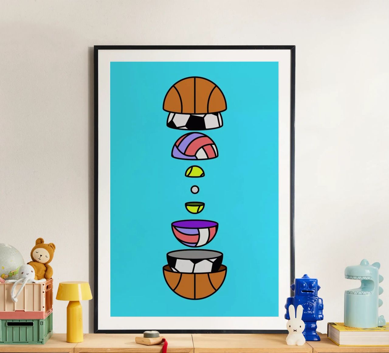 Big Balls poster de Jan Luzar