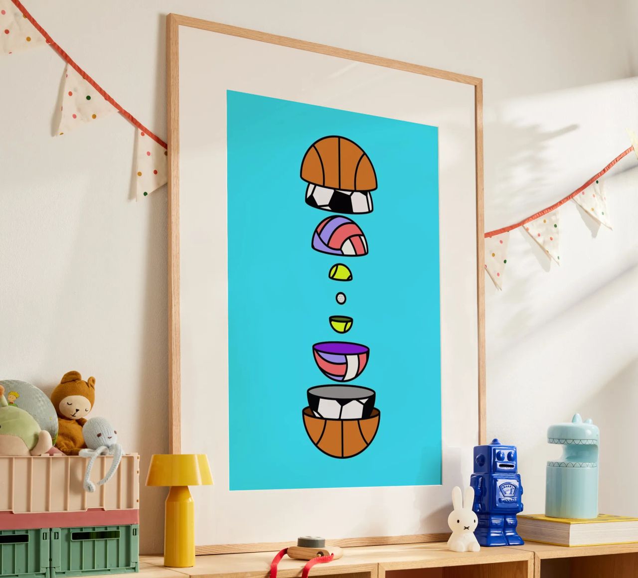 Big Balls poster de Jan Luzar