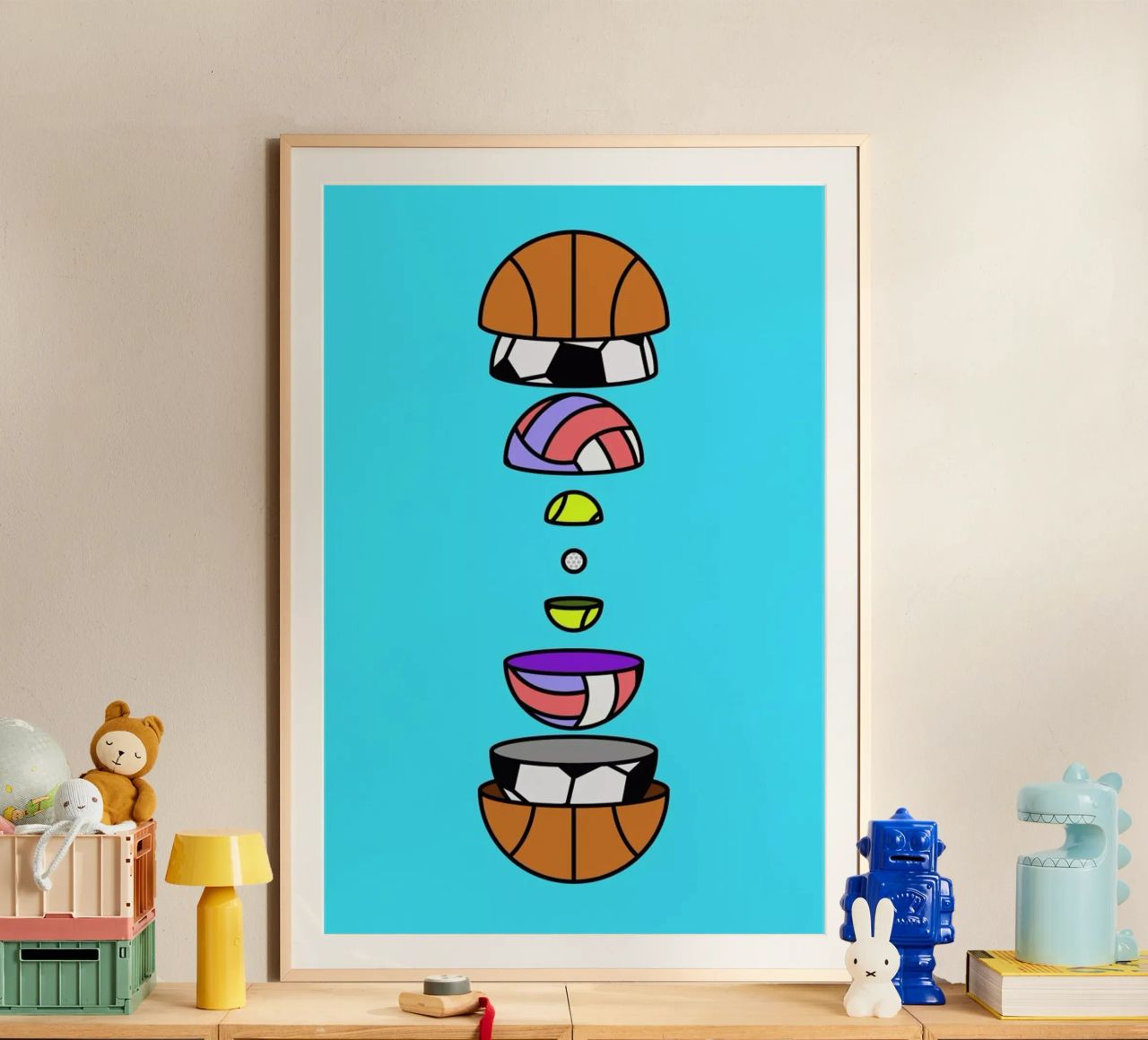 Big Balls poster de Jan Luzar