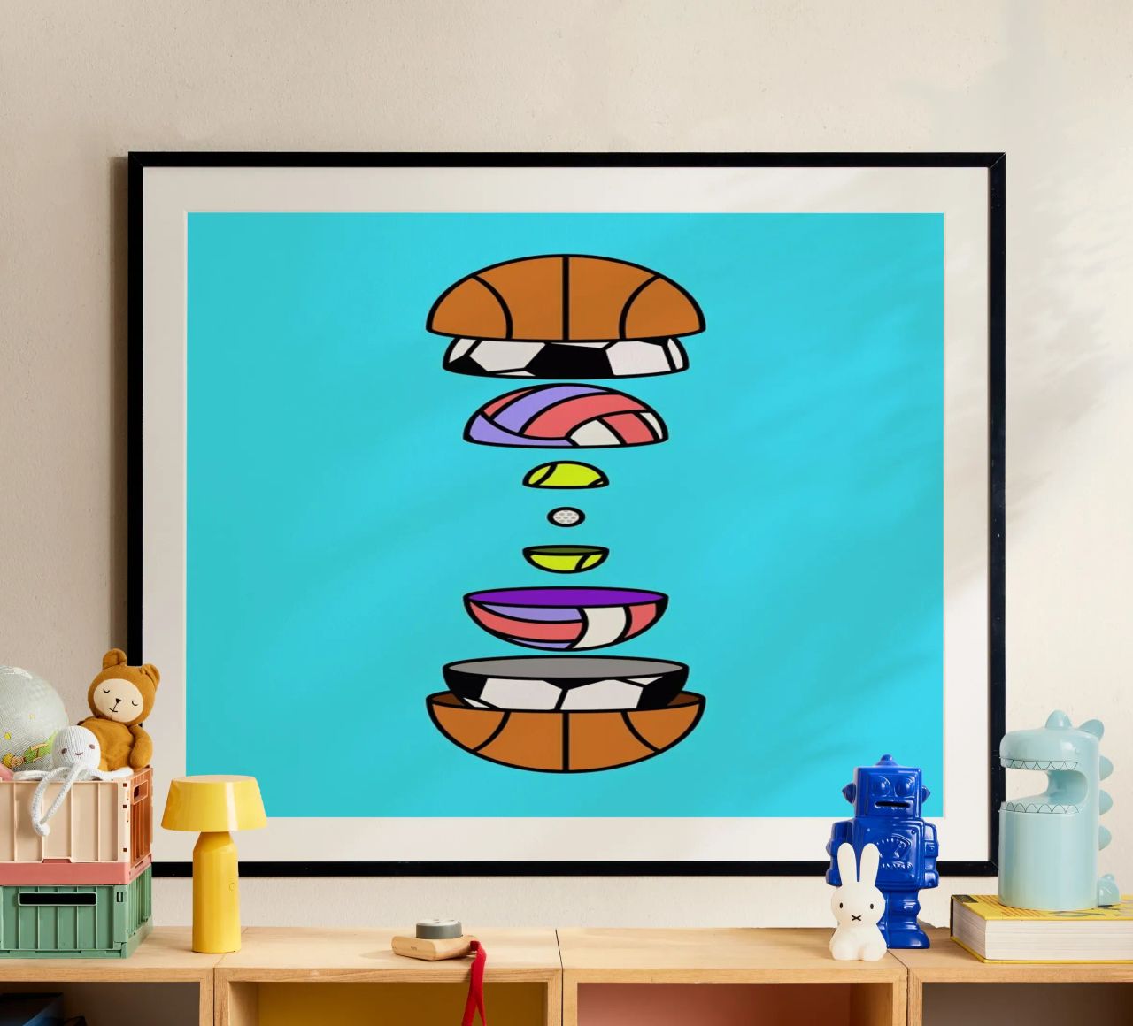 Big Balls poster de Jan Luzar
