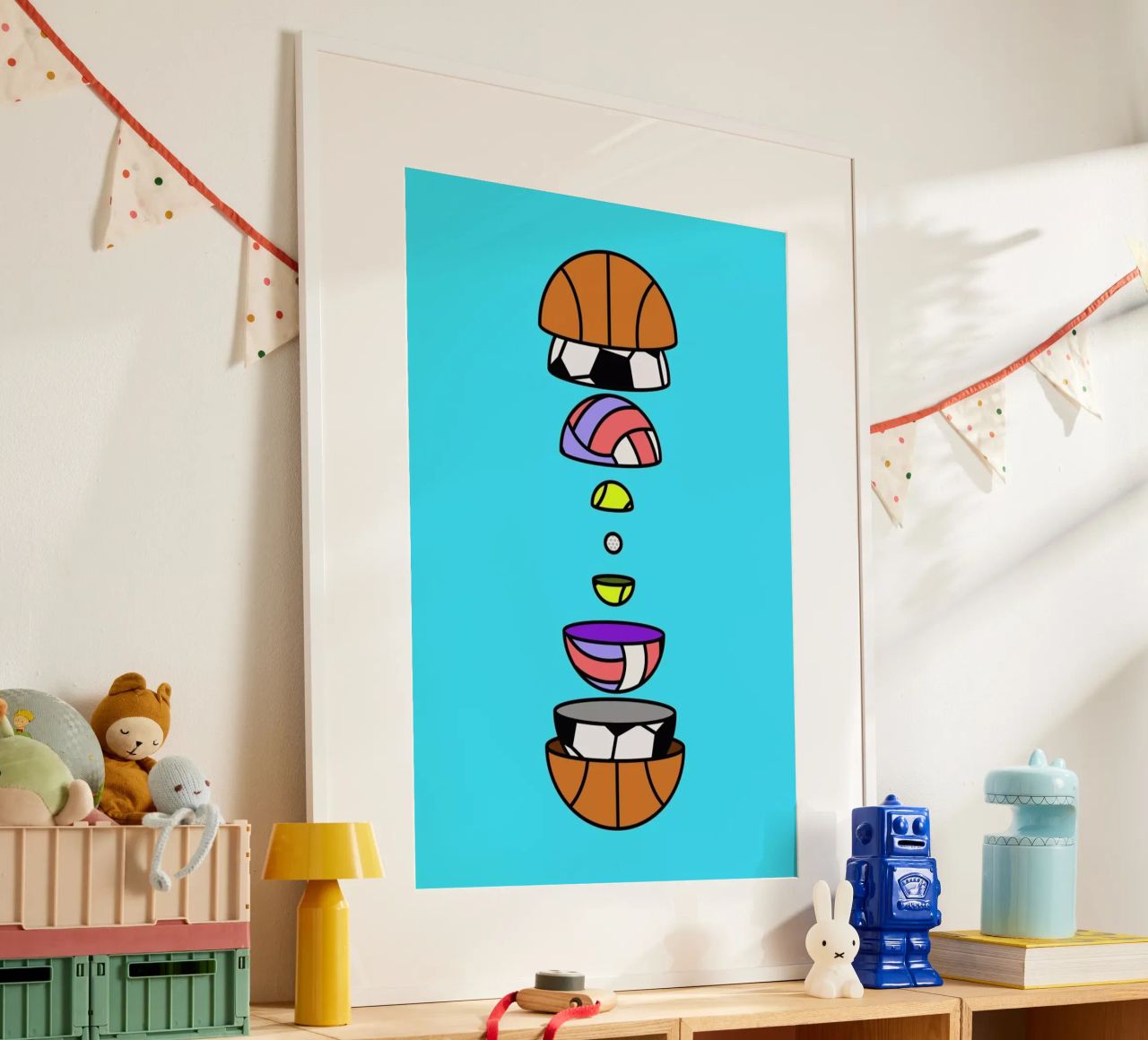 Big Balls poster de Jan Luzar