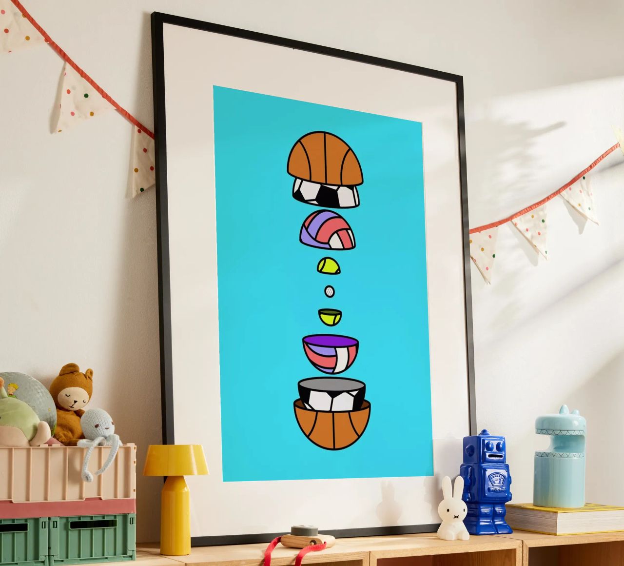 Big Balls poster de Jan Luzar