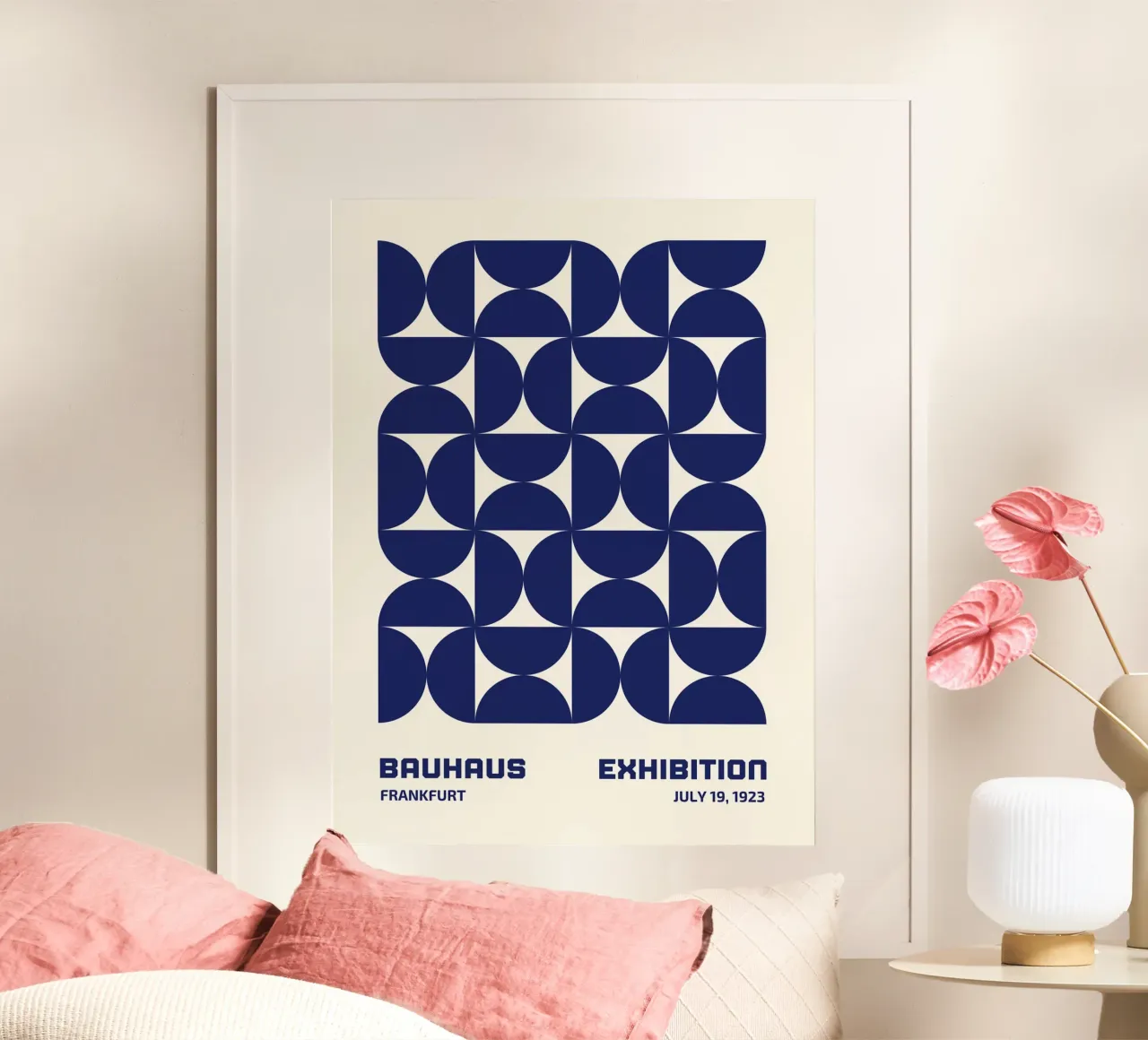 Bauhaus Geometry - Exhibition 1923 poster by Whole©