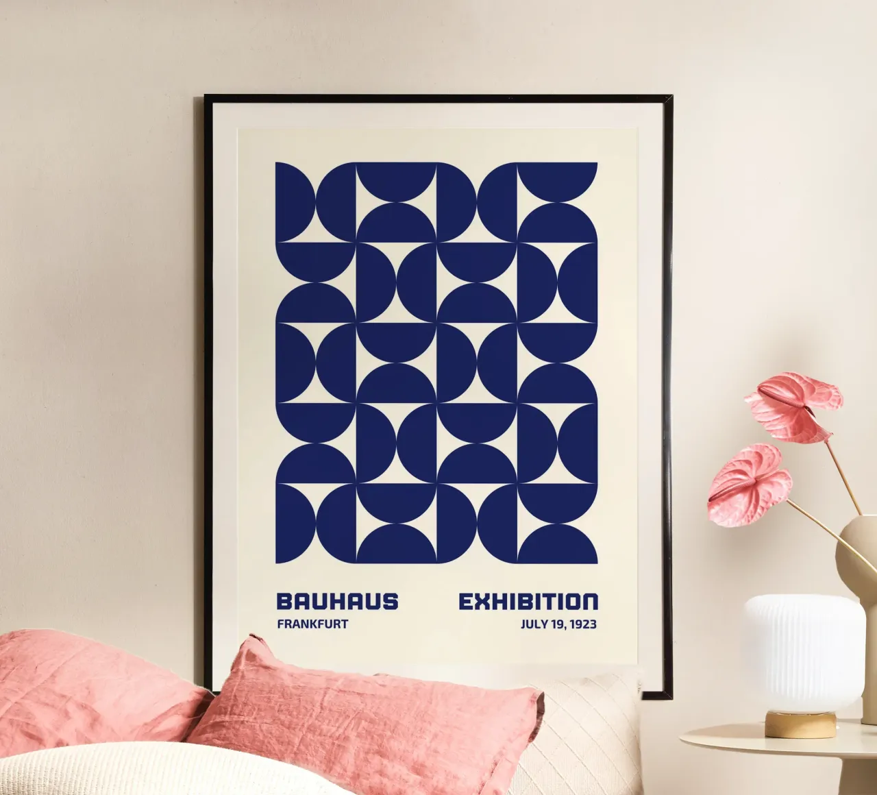 Bauhaus Geometry - Exhibition 1923 poster by Whole©