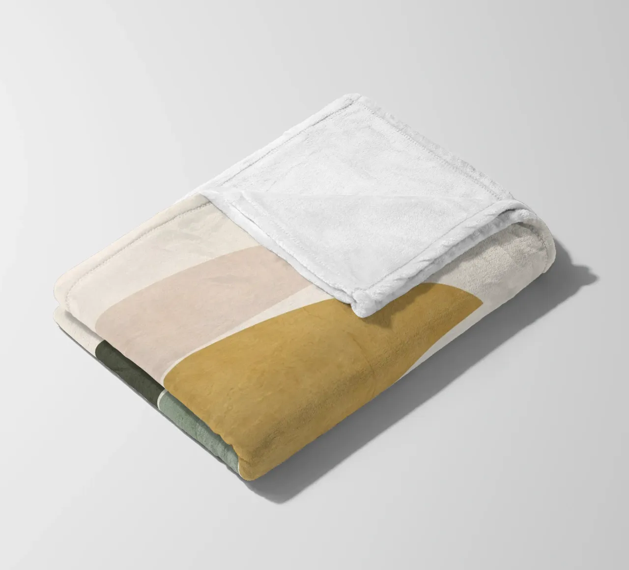 Geometrico minimale 51 coperta in pile da Gaite