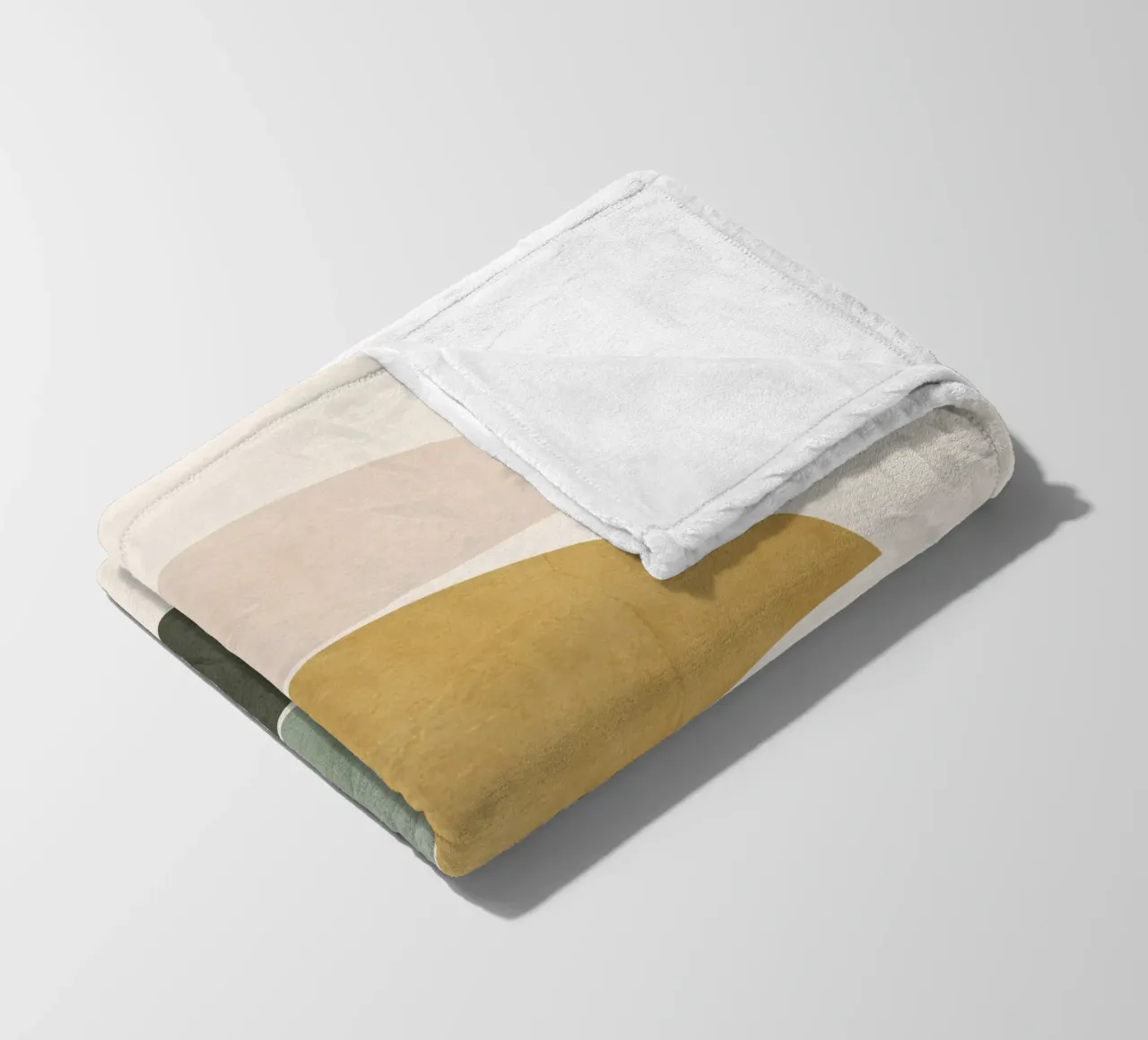 Geometrico minimale 51 coperta in pile da Gaite