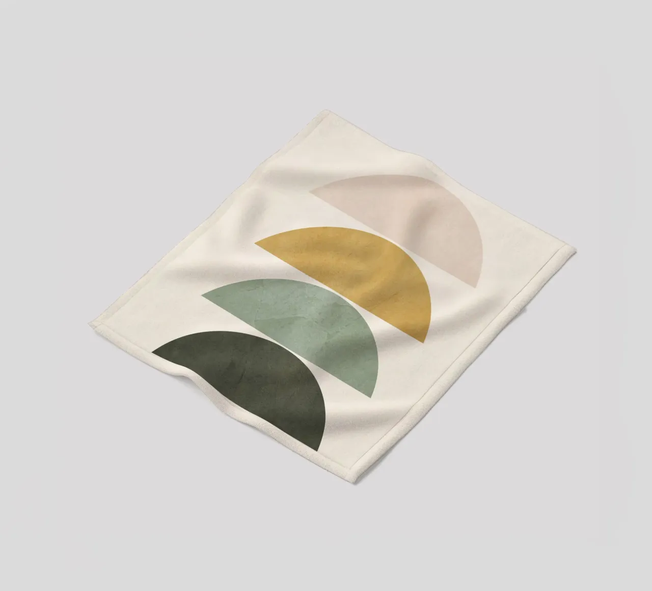Geometrico minimale 51 coperta in pile da Gaite
