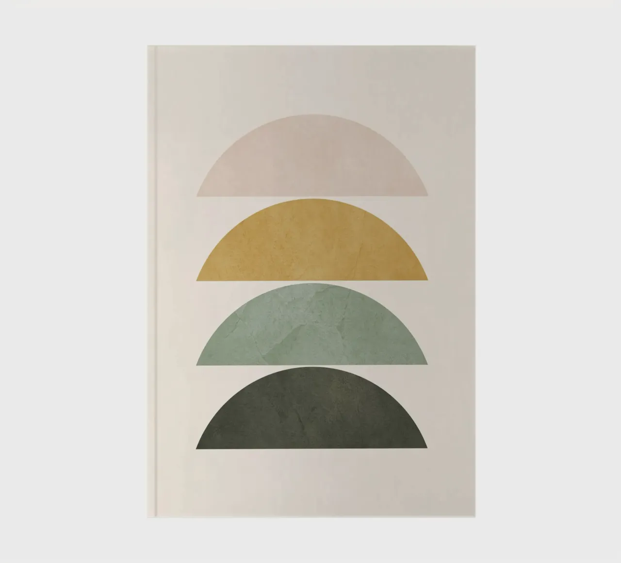 Minimal Geometric 51 notebook by Gaite