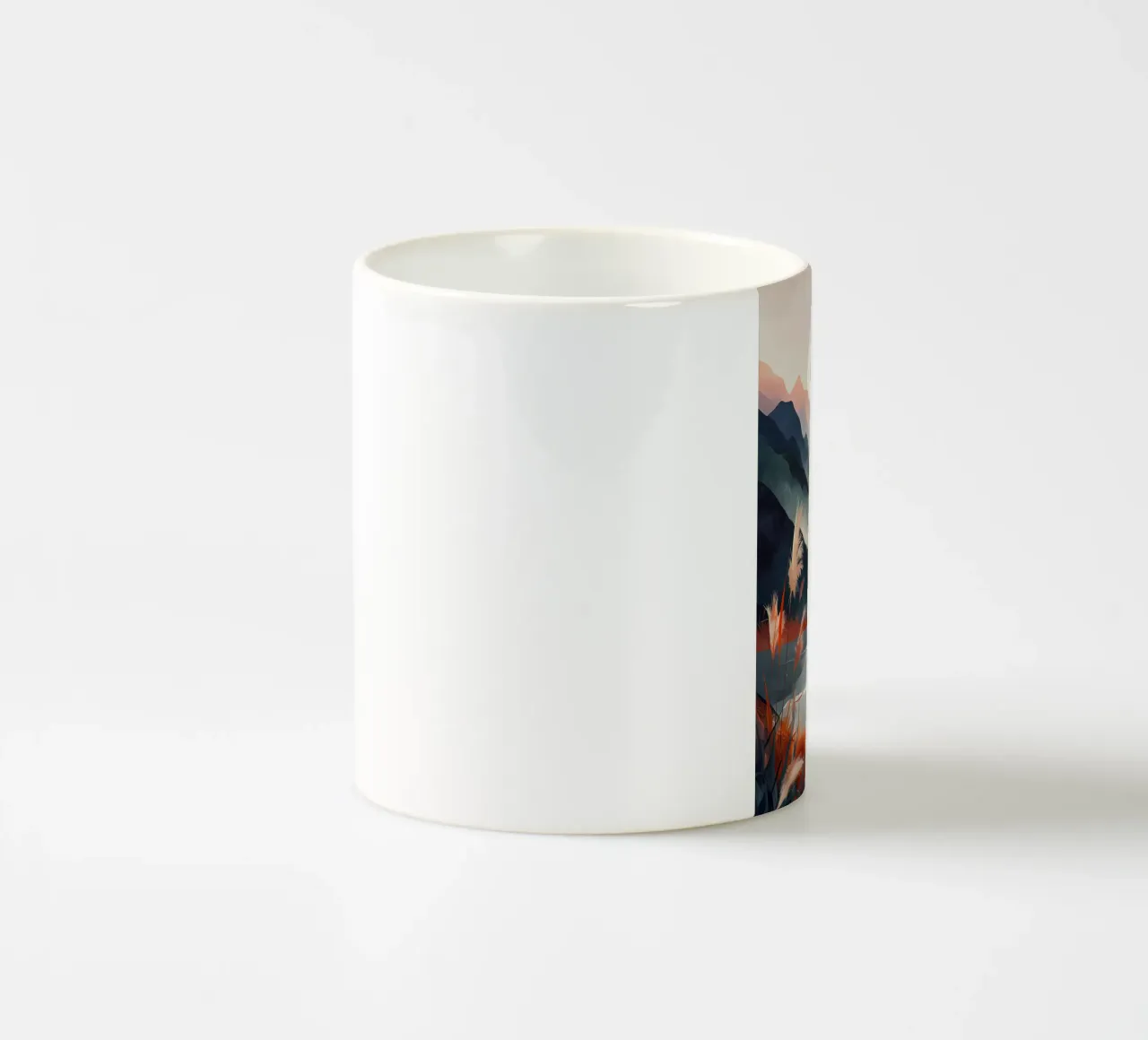 Sereno Tramonto Serenità tazza in ceramica da Artistic-shop