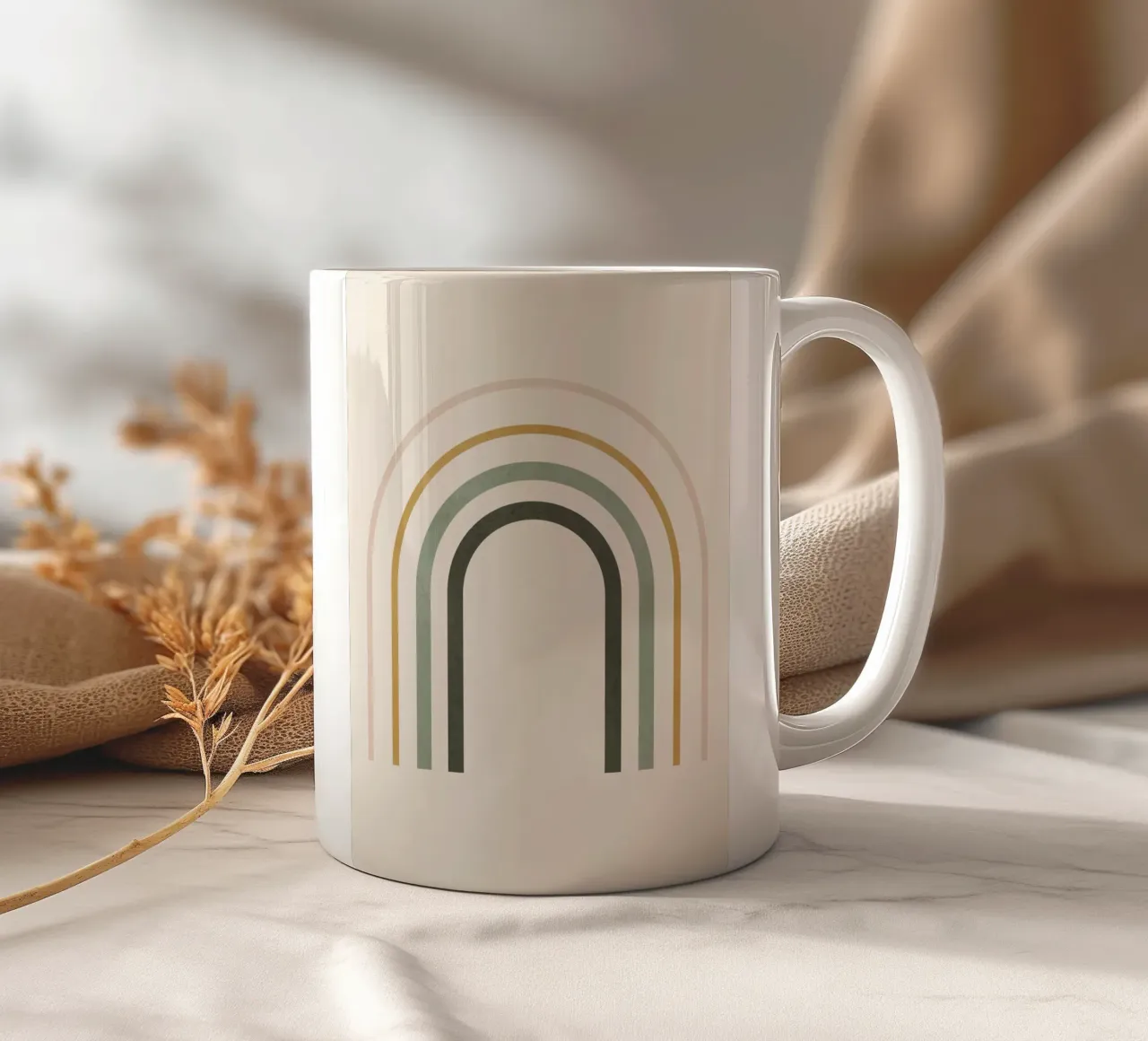 Geometrico minimale 50 tazza in ceramica da Gaite