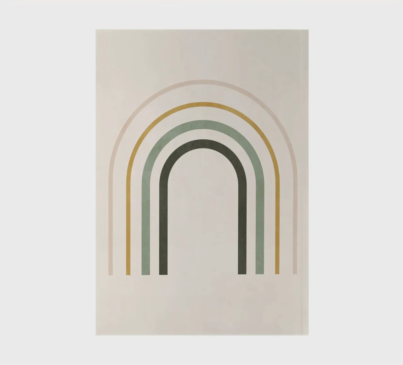 Minimal Geometric 50 notebook by Gaite