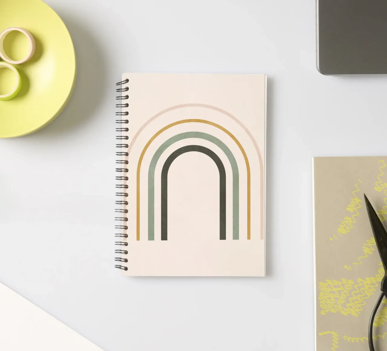 Minimale geometrische 50 Ringbuch von Gaite