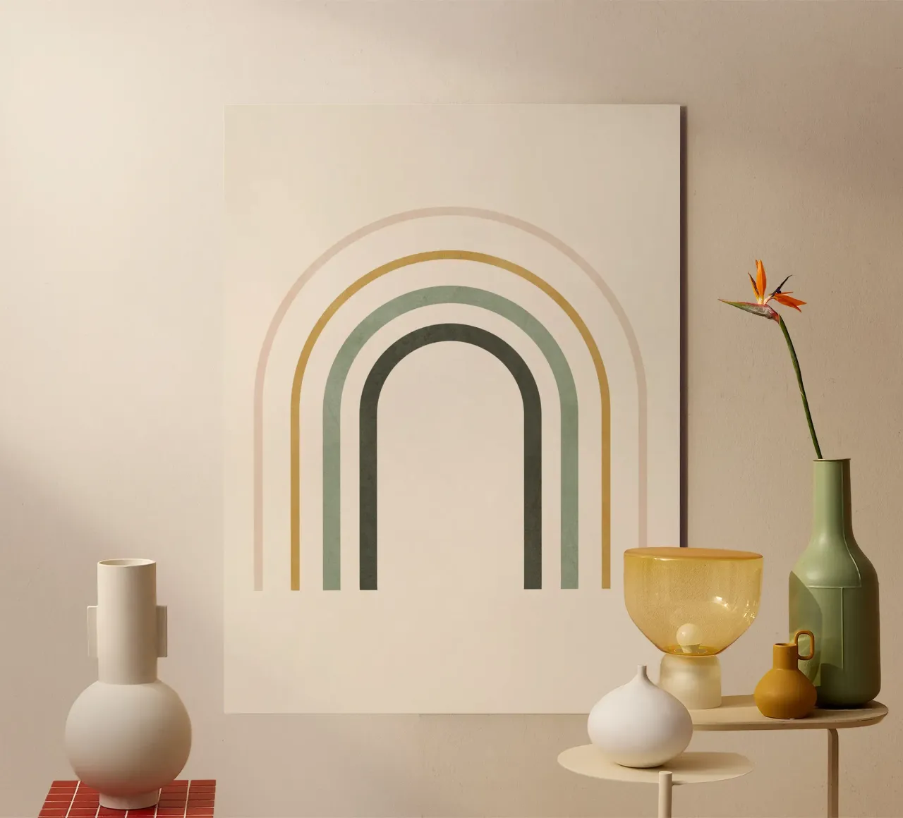Geometrico minimale 50 alluminio dibond da Gaite