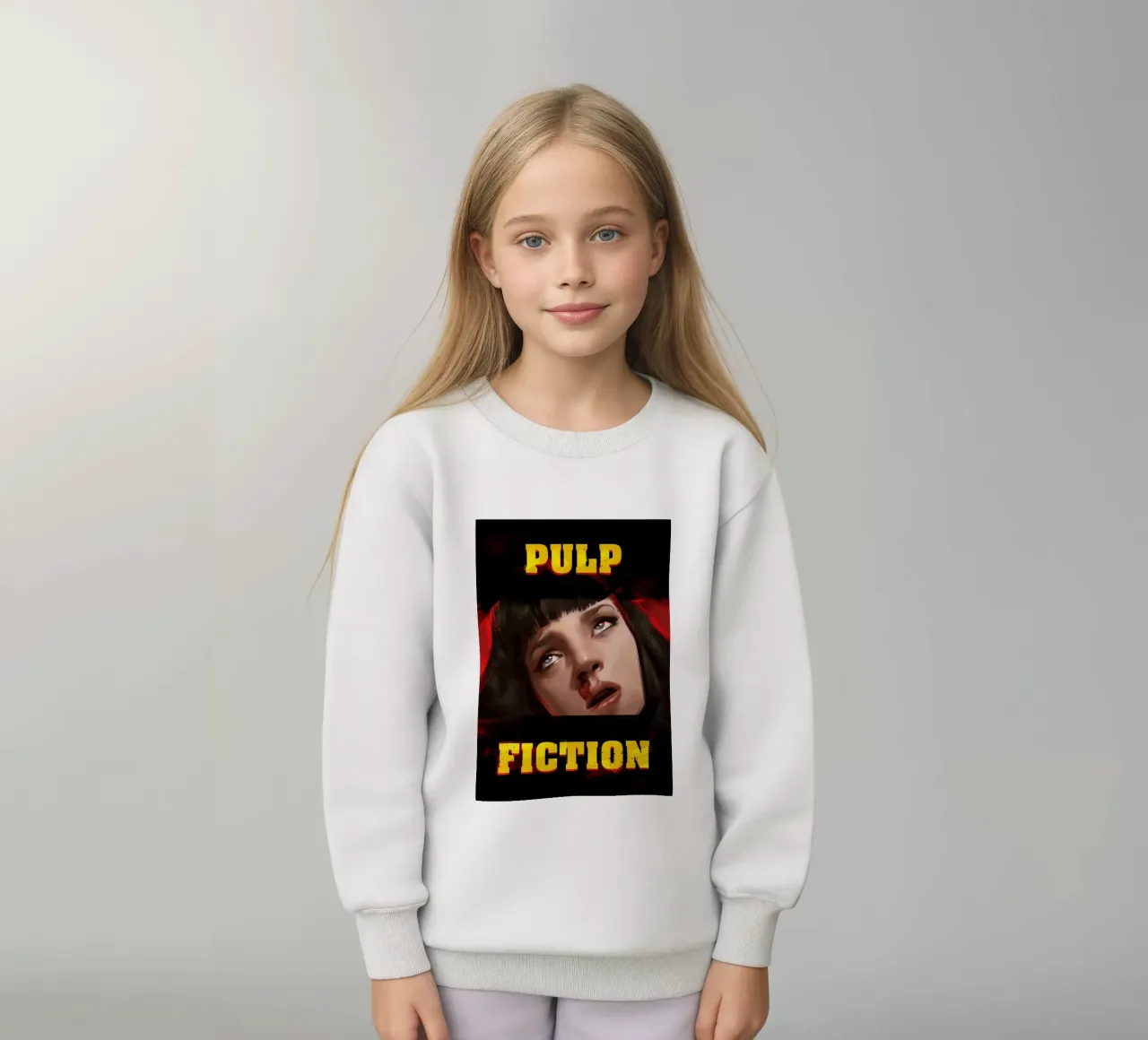 Pulp Fiction Mia felpa bambino da nabakumov