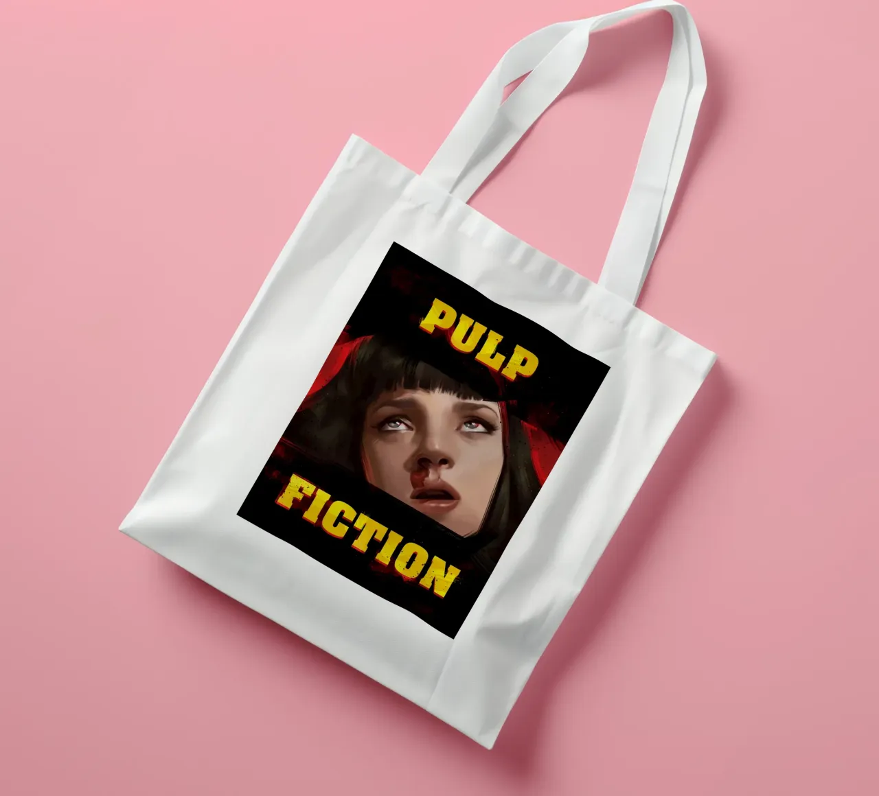 Pulp Fiction Mia tote bag by nabakumov