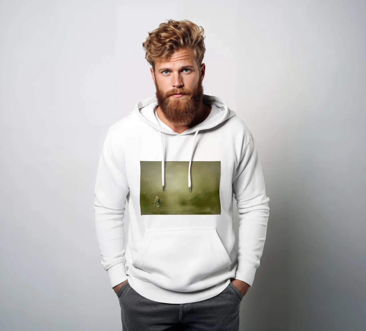 Gemini Rising felpa con cappuccio da Jason Brueck