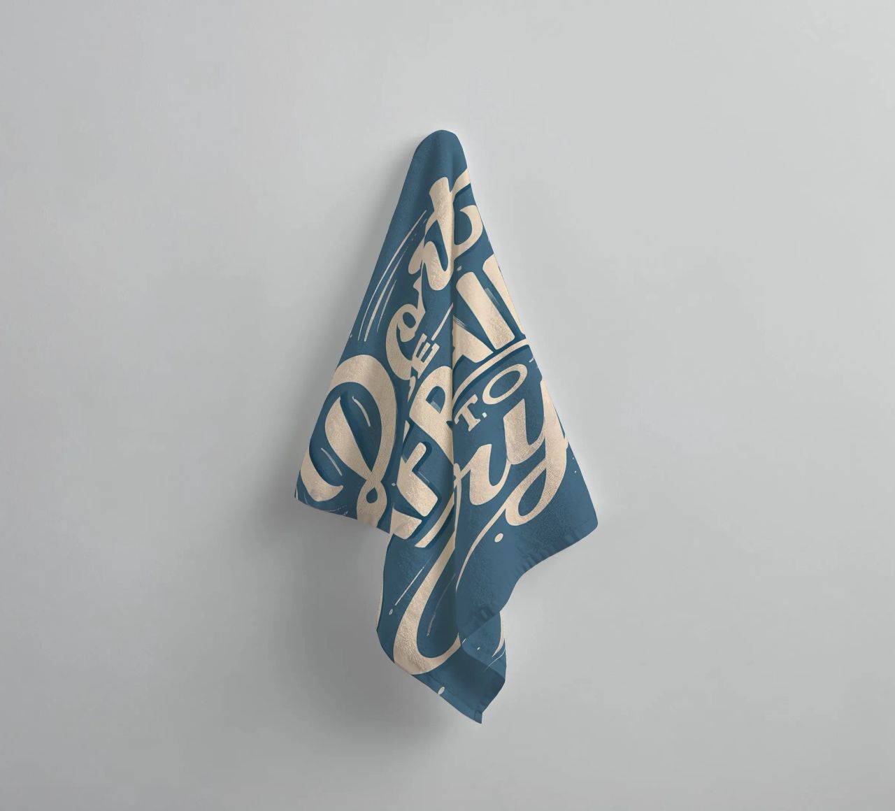 Don't Be Afraid to Try towel by Artistic-shop