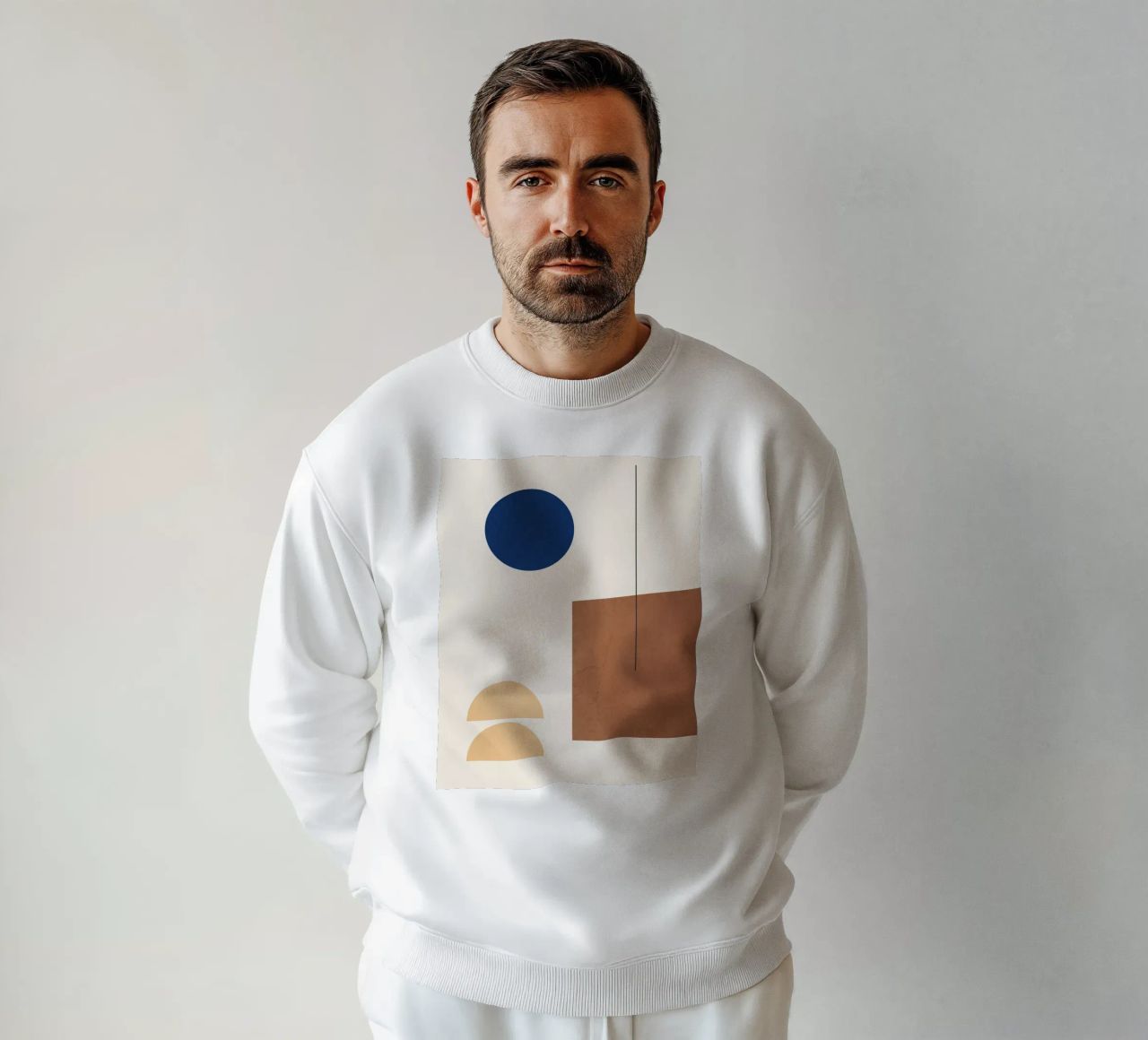 Geometrico minimale 60 felpa da Gaite