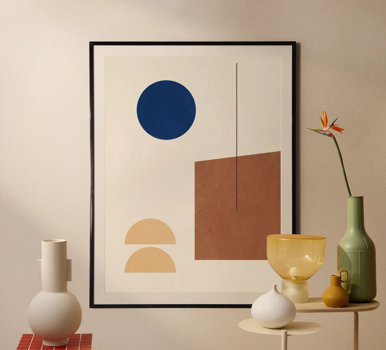 Géométrie minimale 60 poster de Gaite