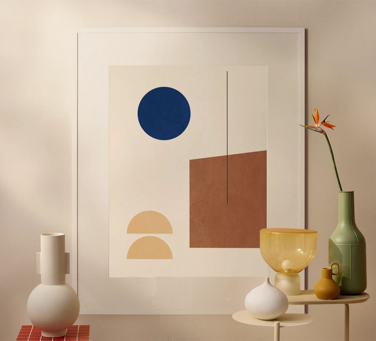 Géométrie minimale 60 poster de Gaite