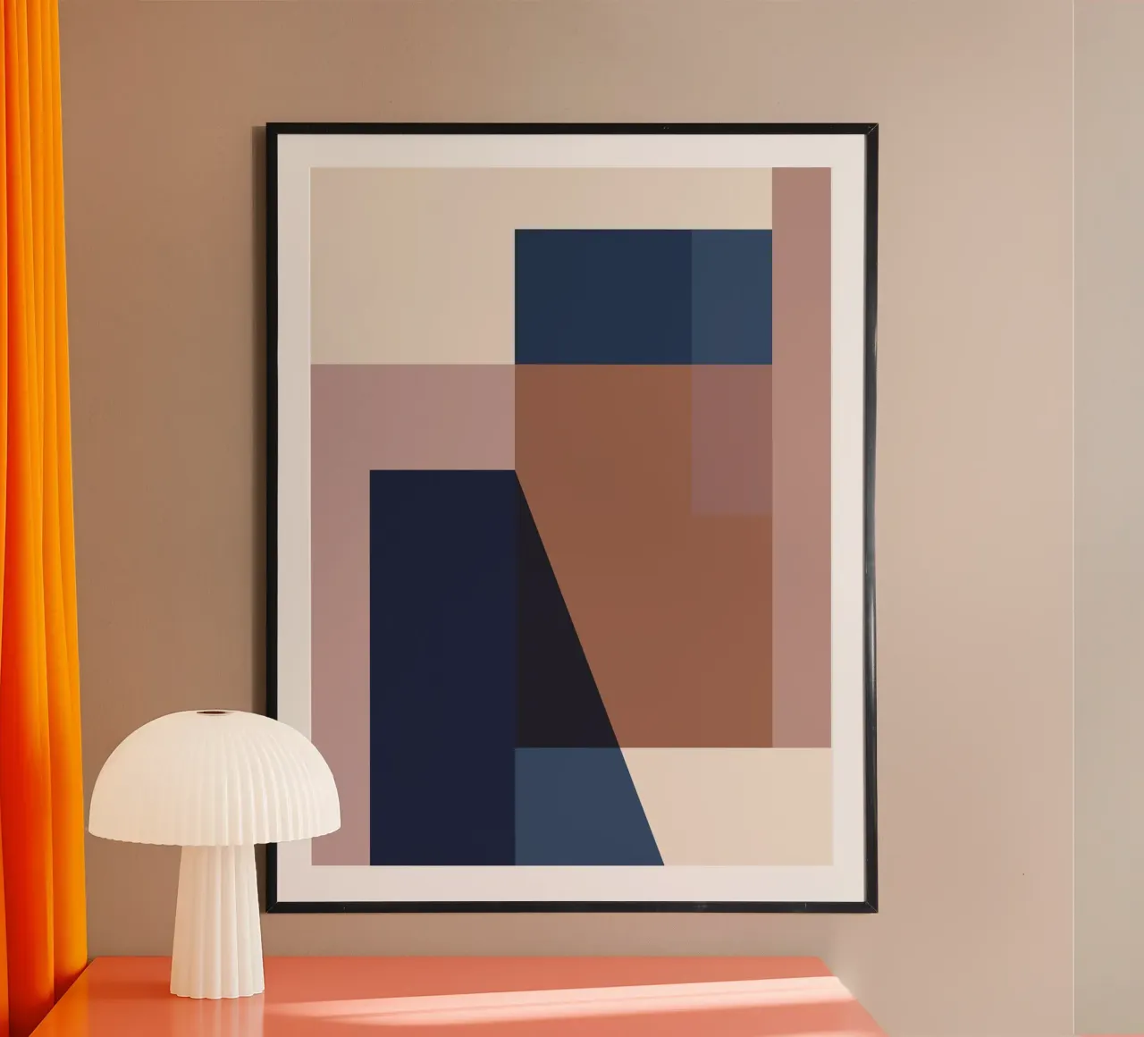 astratto geometrico 45 carta hahnemühle da Gaite