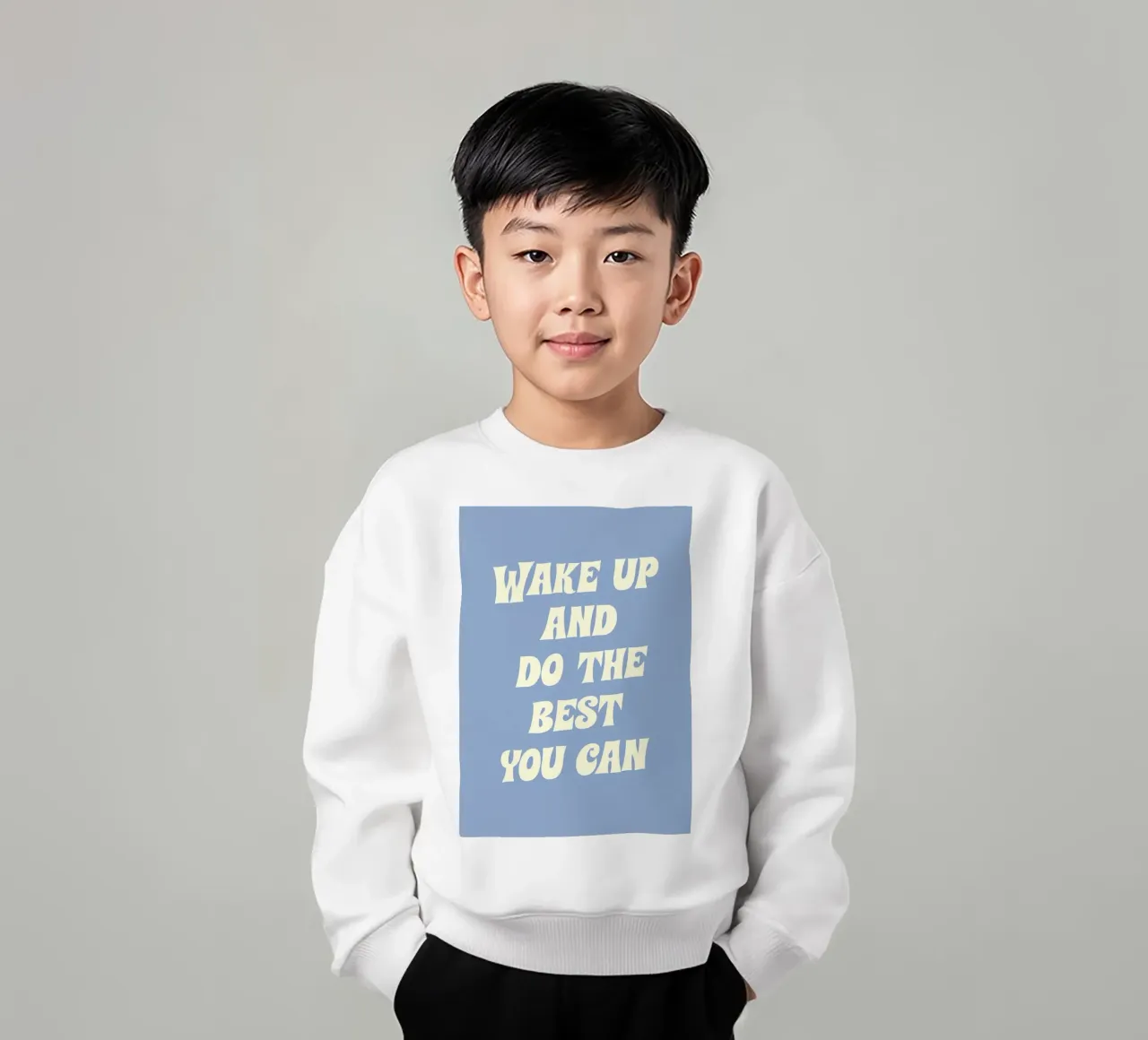 citazione d'ispirazione felpa bambino da Artistic-shop