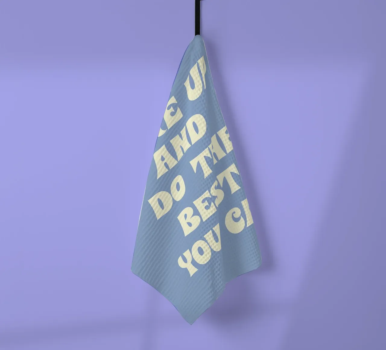inspirational quote tea towel by Artistic-shop