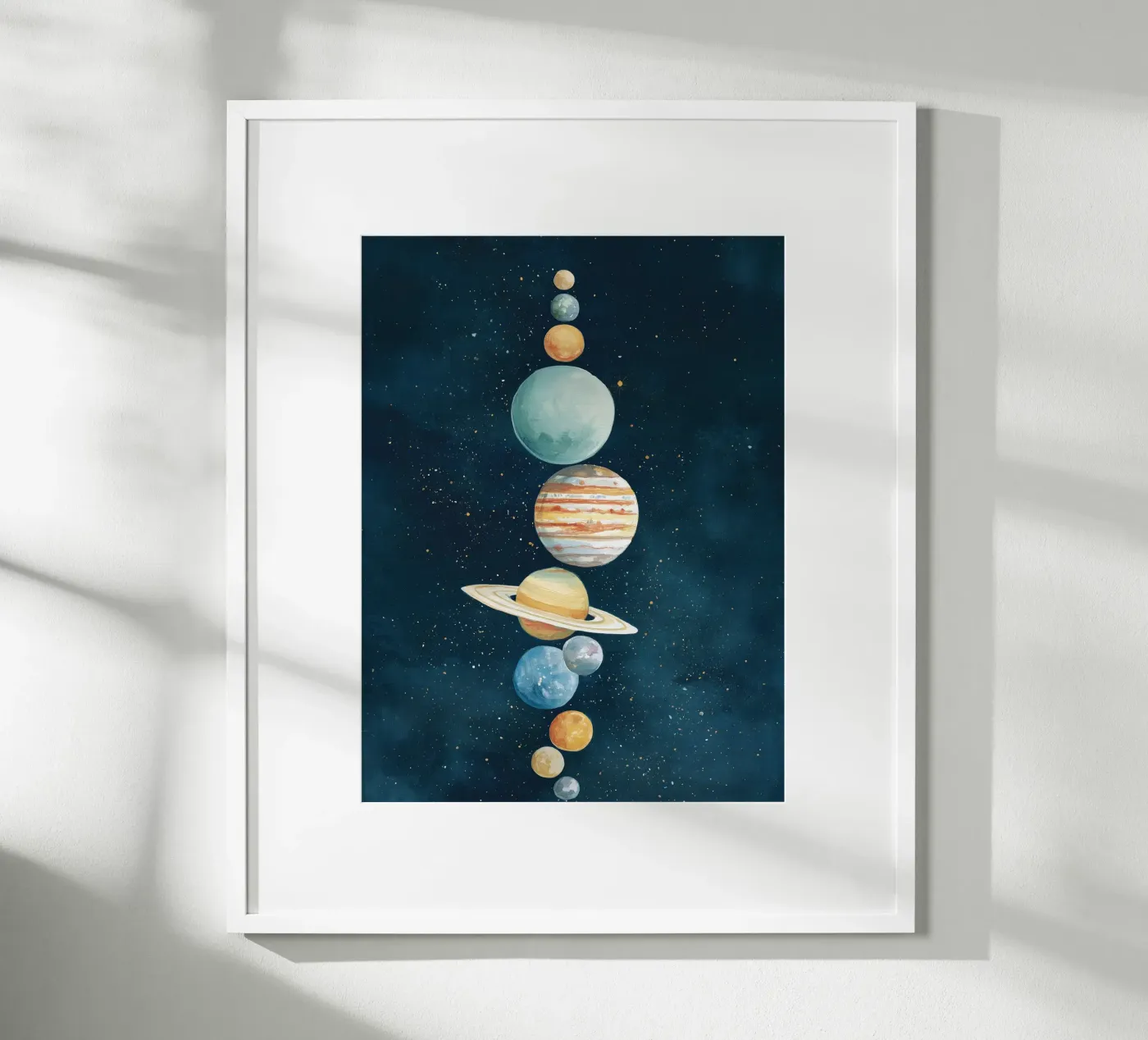 Stacked Planets poster da LUMA SPACE