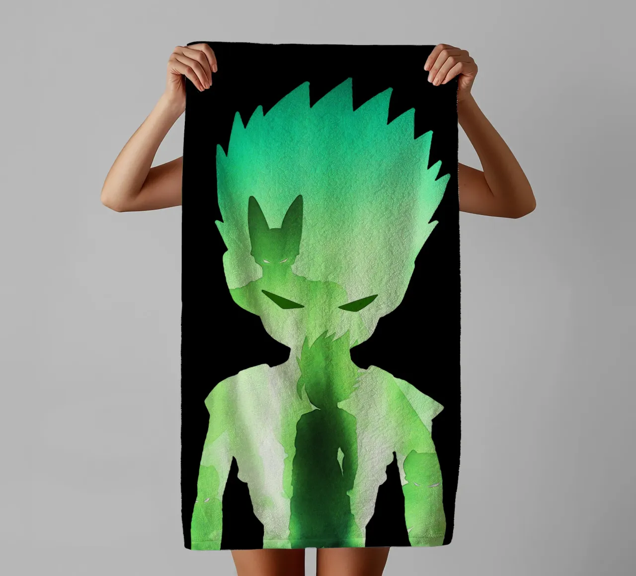 Cell VS Gohan asciugamano da bagno da Gunawan Rb