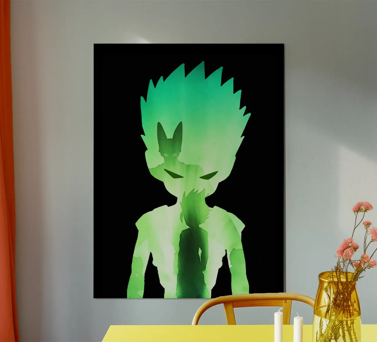 Cell VS Gohan poster da Gunawan Rb