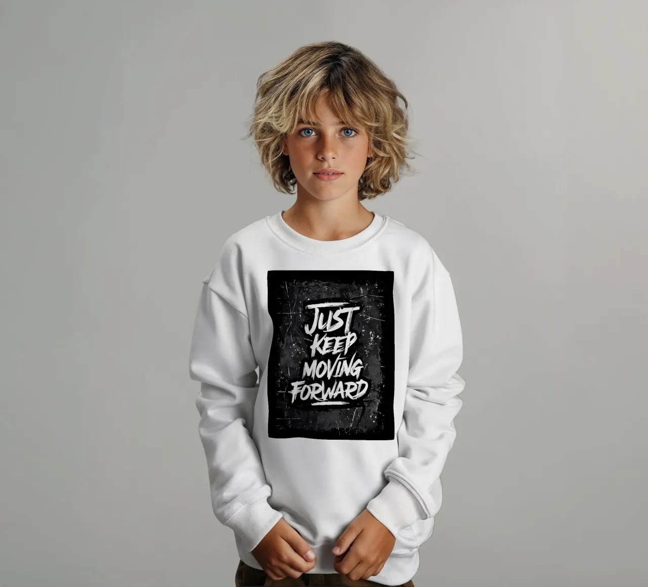 Continuare ad andare avanti felpa bambino da Artistic-shop